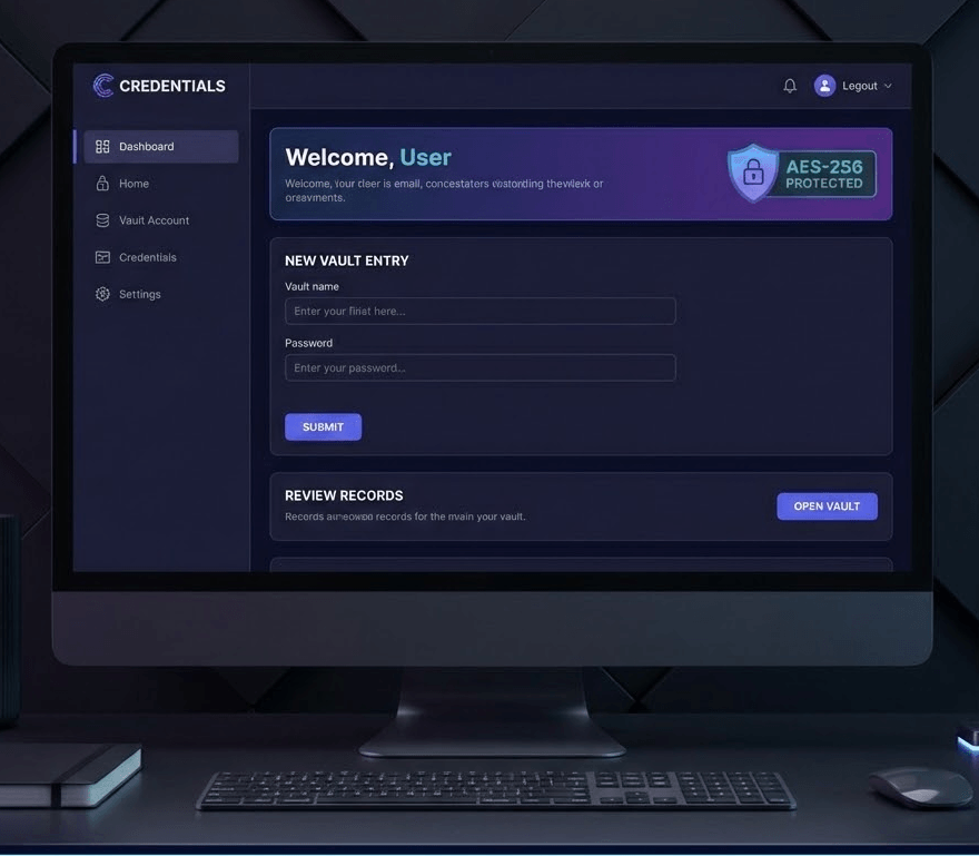 Secure Credentials Vault